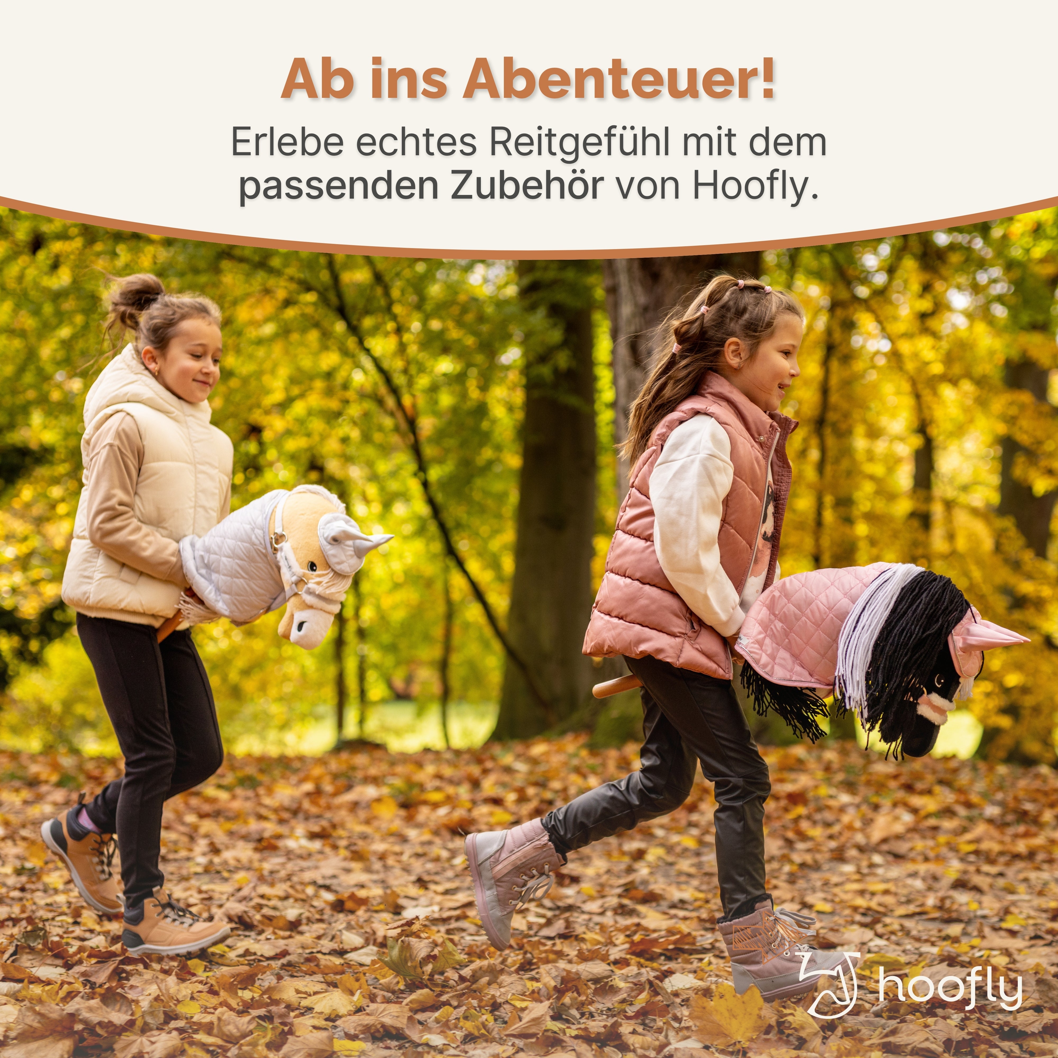 Hobby Horse Set mit Decke & Haube in verschiedenen Farben