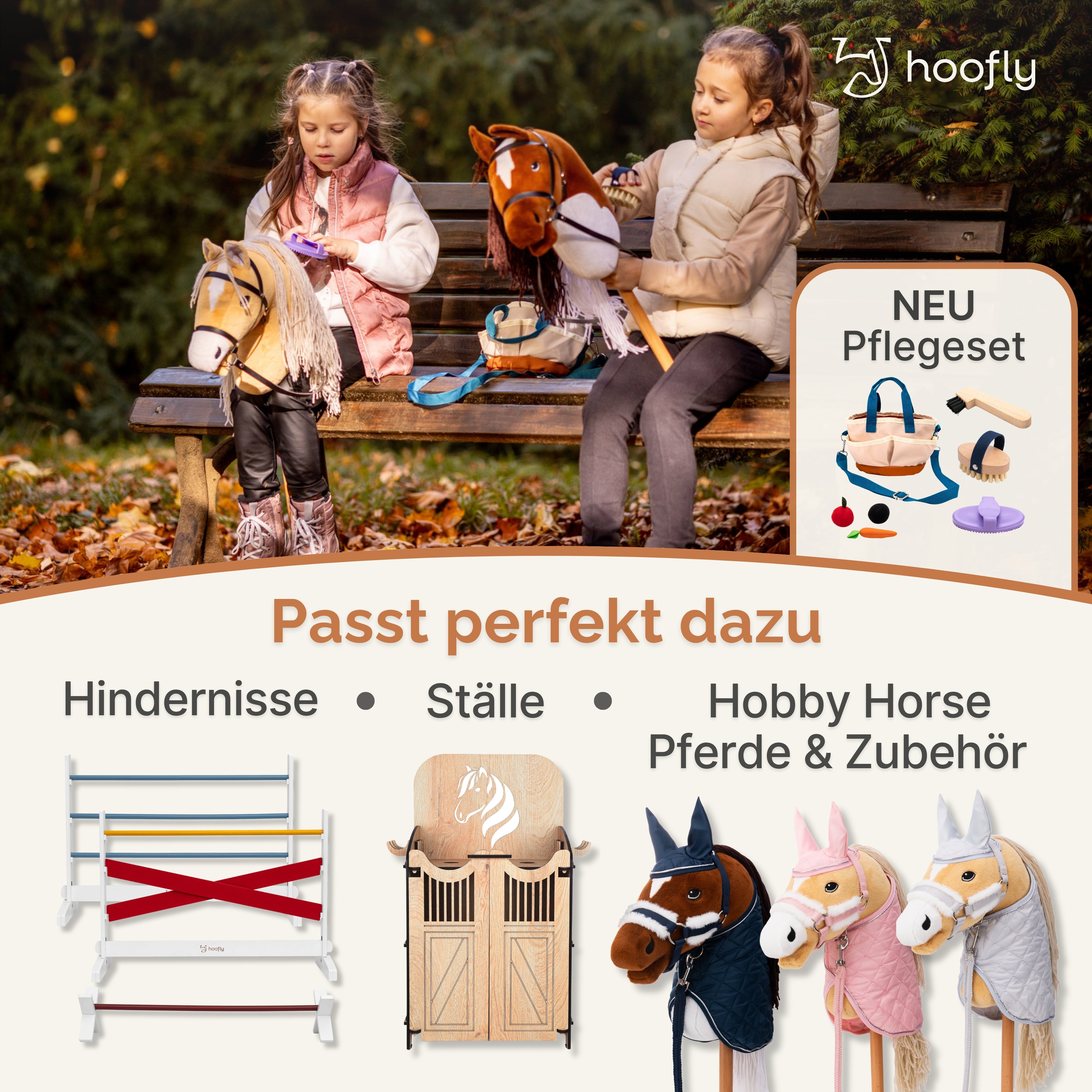 NEU Hobby Horse Hindernisse – 3-teiliges Sprung-Set