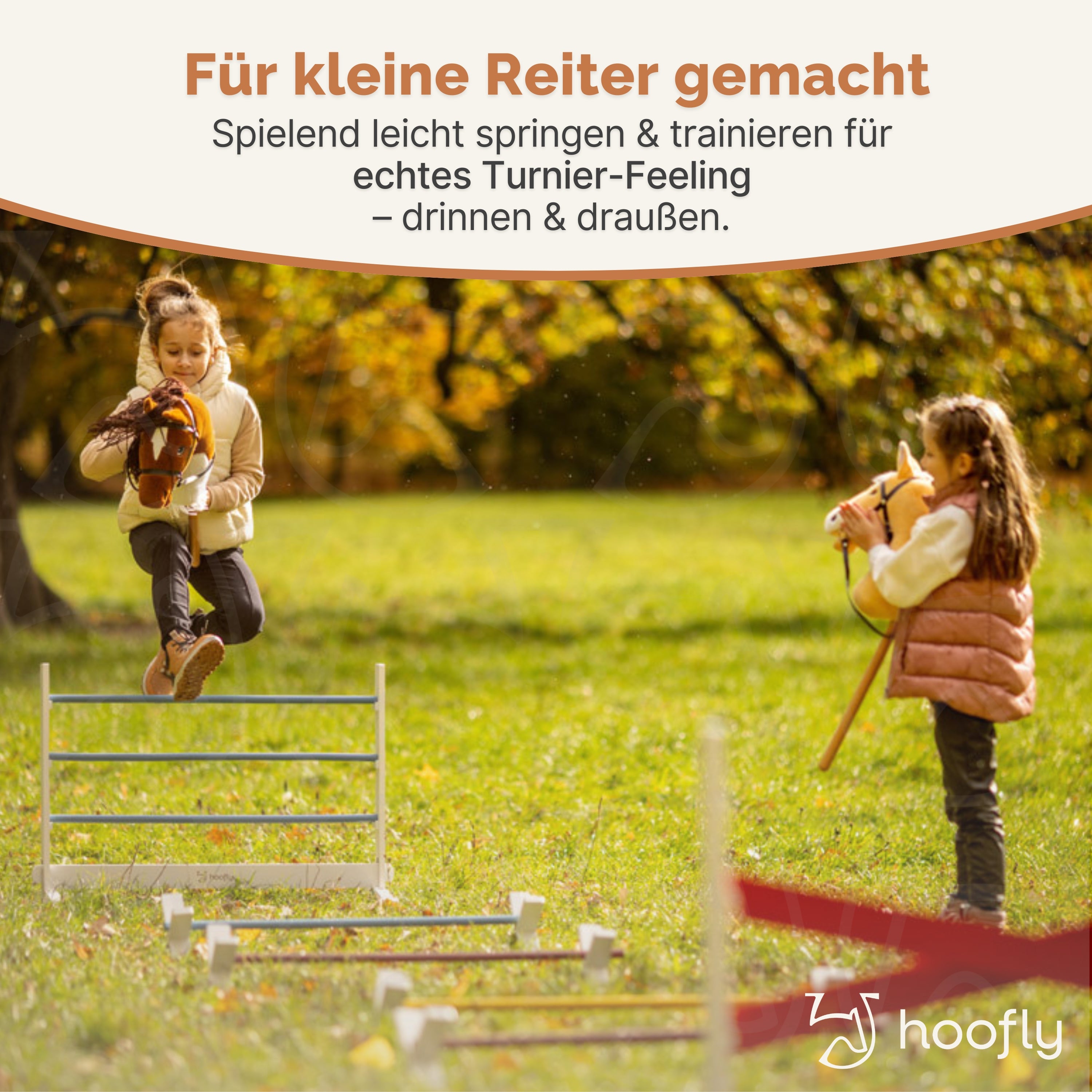 NEU Hobby Horse Hindernisse – 3-teiliges Sprung-Set
