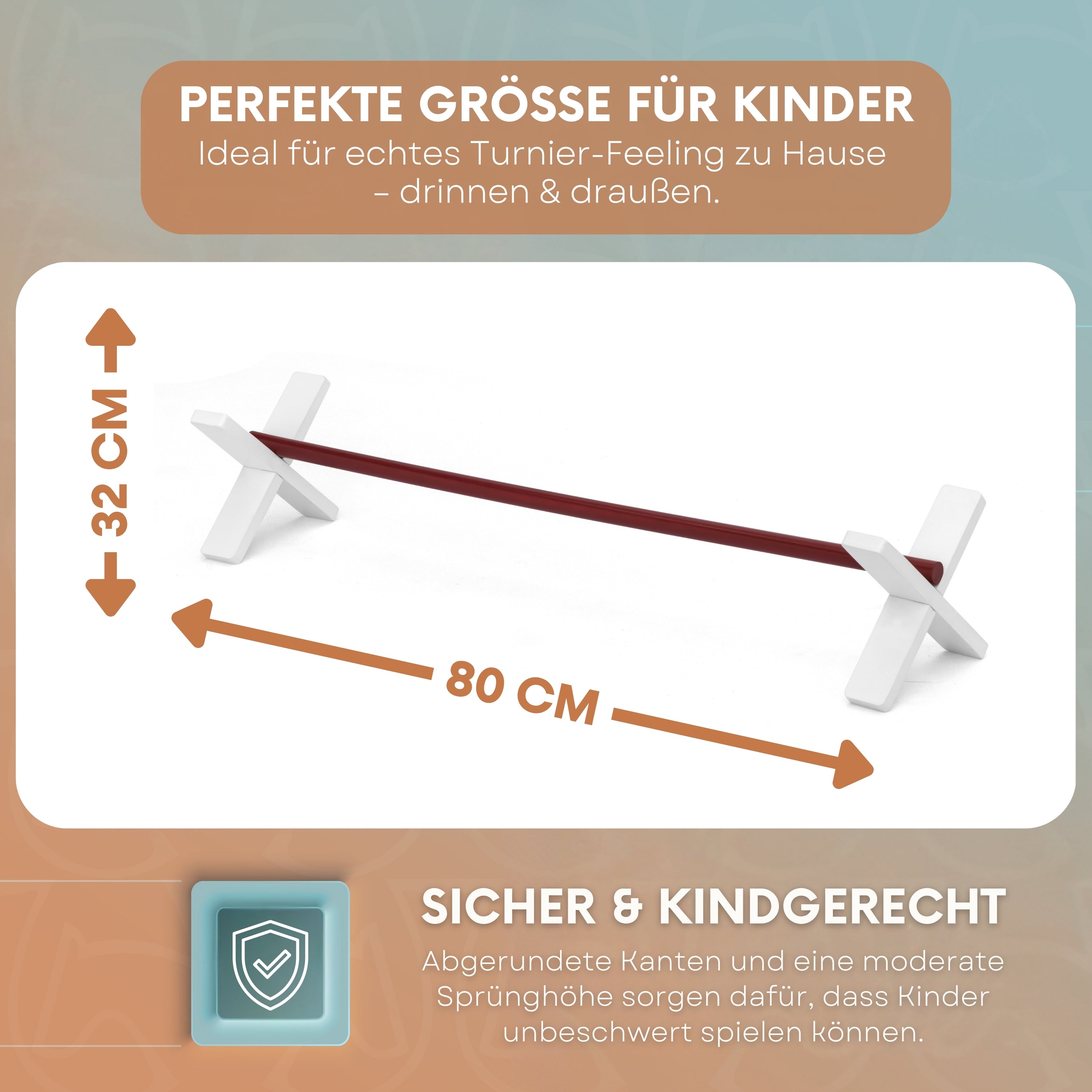 NEU Hobby Horse Hindernisse – 3-teiliges Sprung-Set