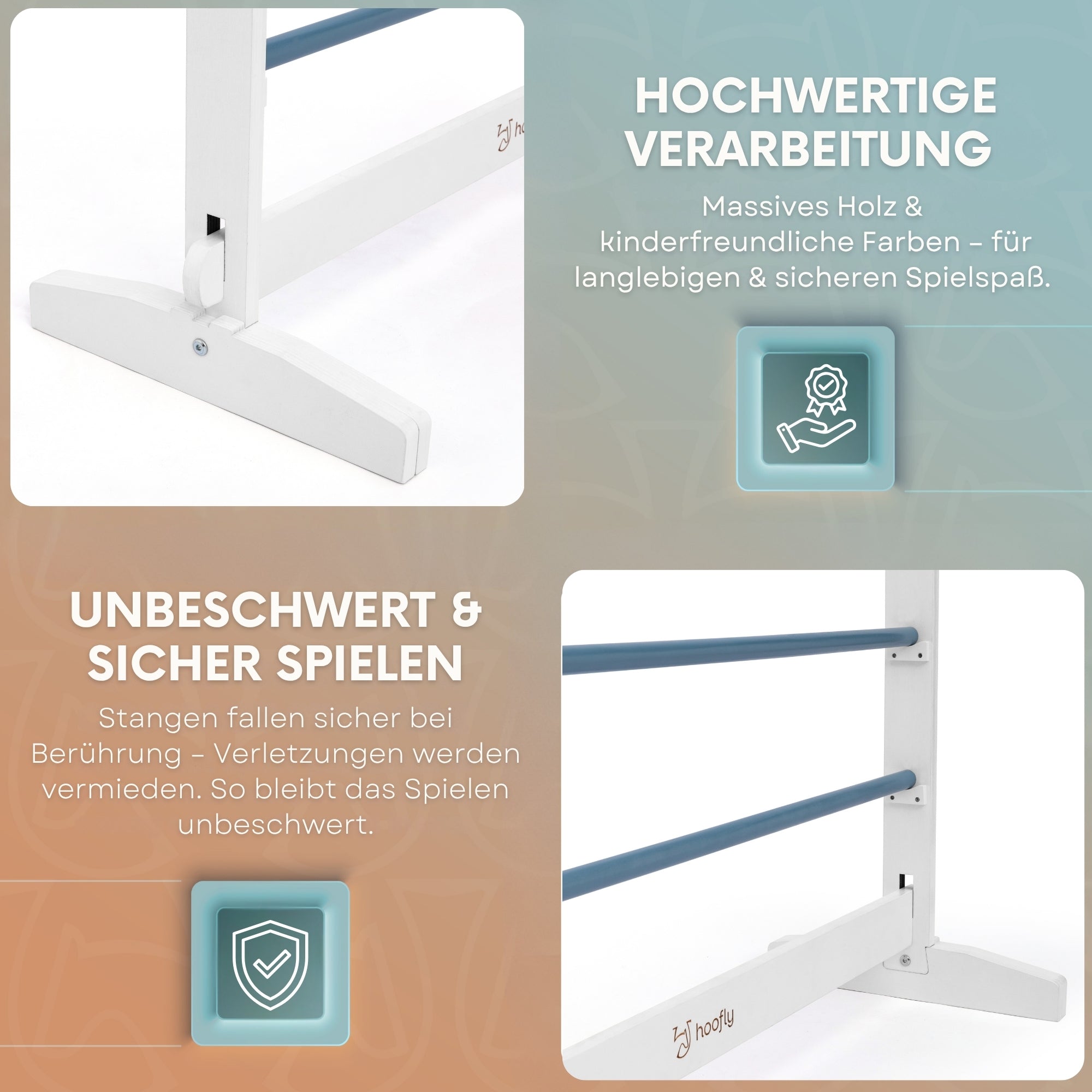 NEU Hobby Horse Hindernisse – 3-teiliges Sprung-Set