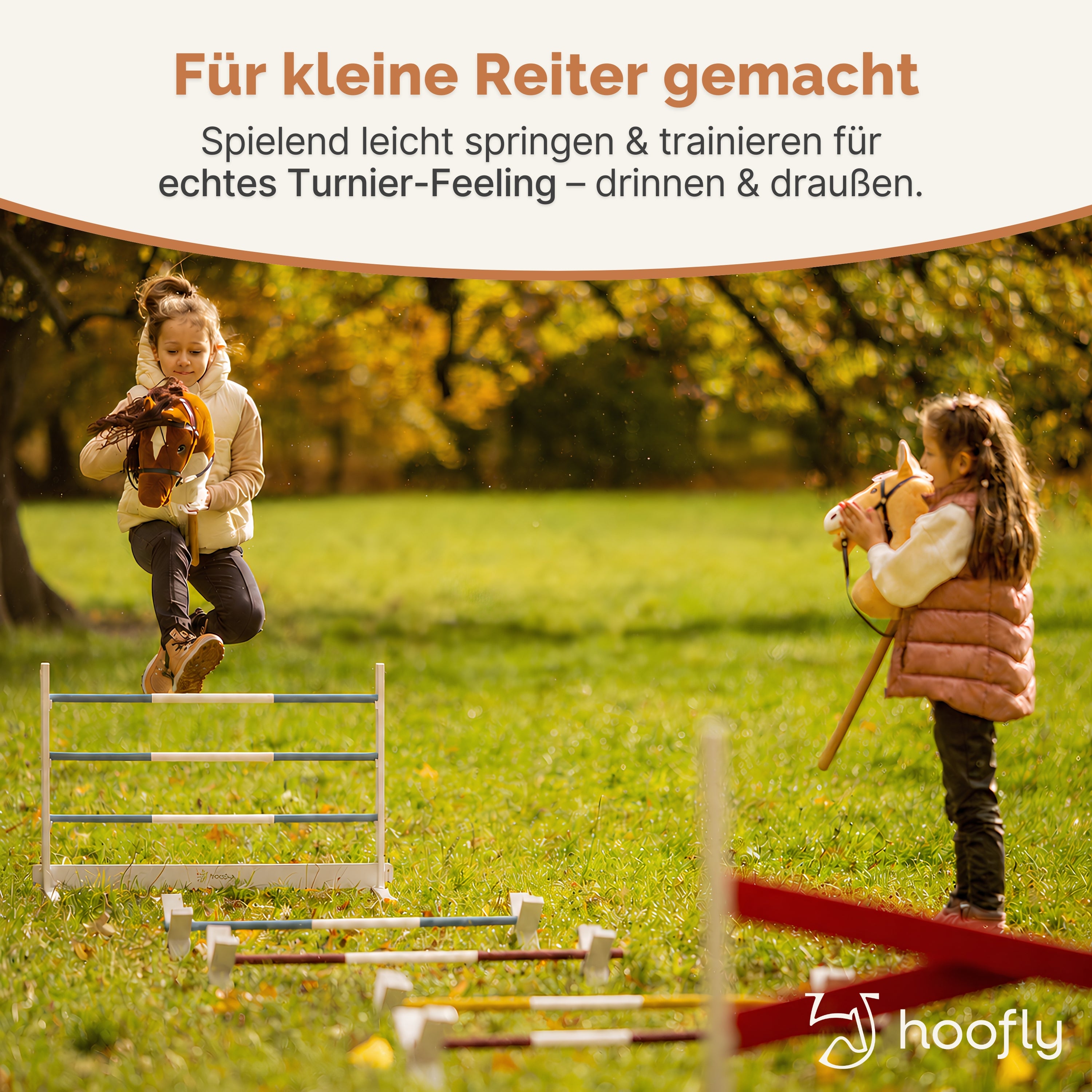 NEU Hobby Horse Hindernisse – 3-teiliges Sprung-Set