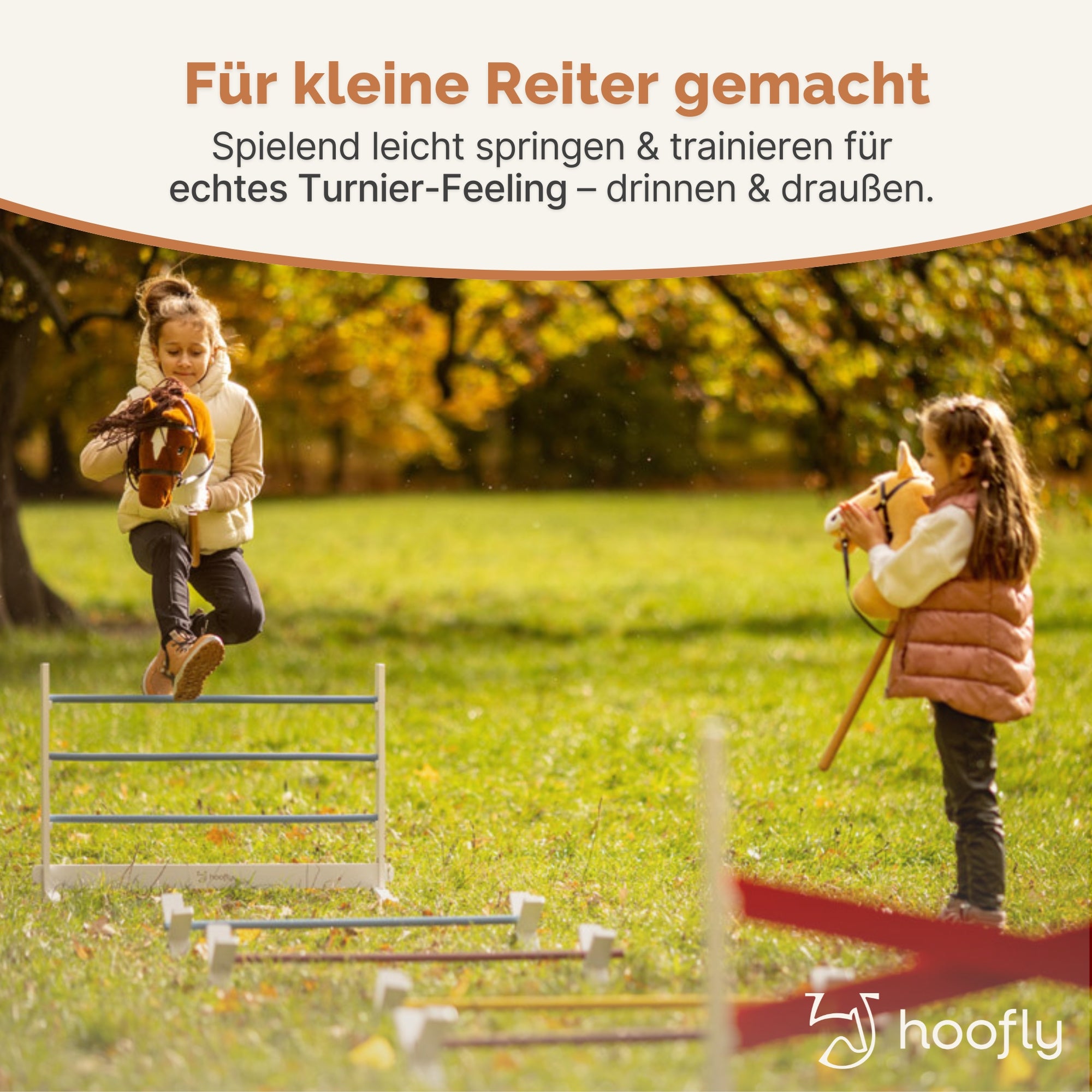 NEU Hobby Horse Hindernisse – 3-teiliges Sprung-Set