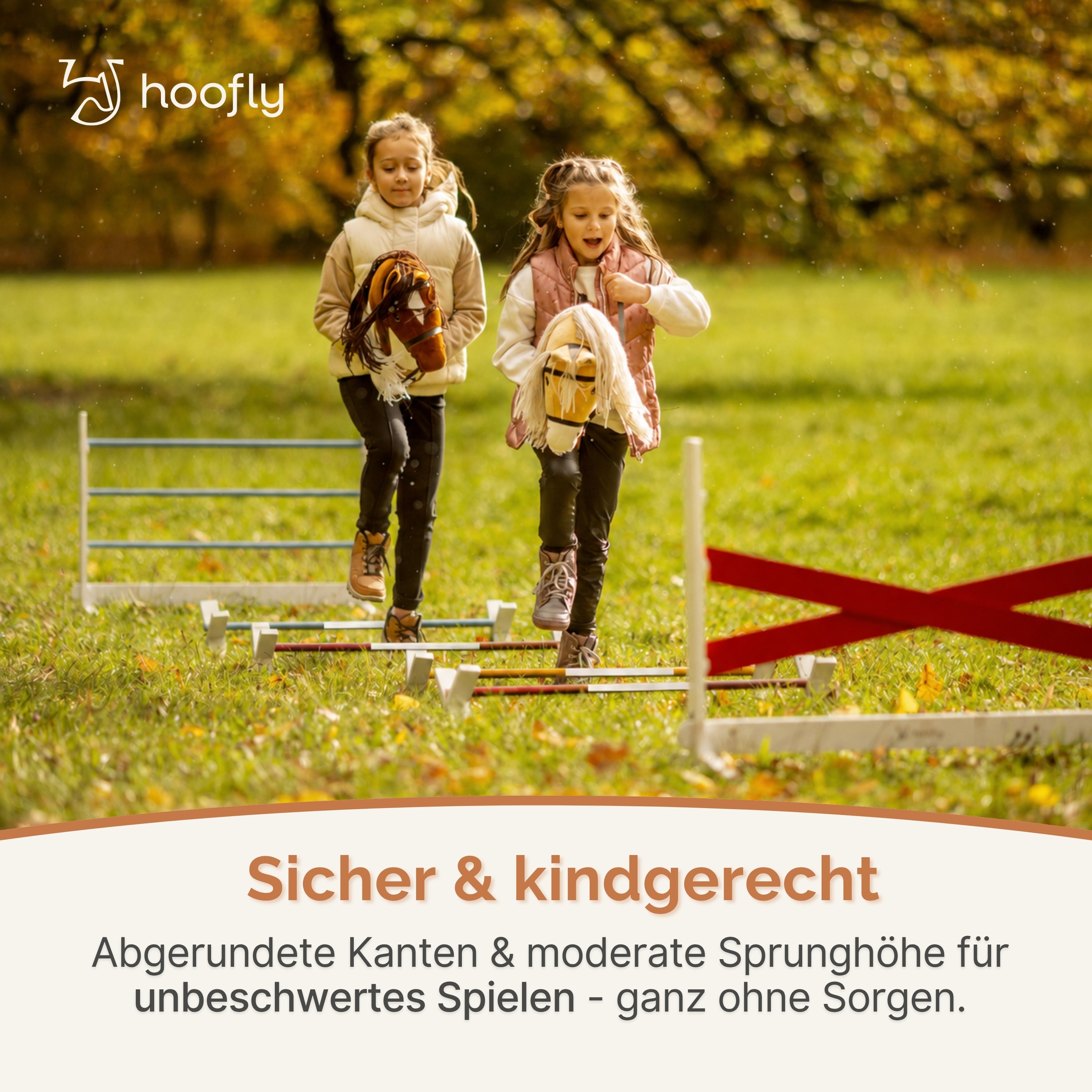 NEU Hobby Horse Hindernisse – 3-teiliges Sprung-Set