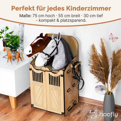 Hobby Horse Stall – In 2 Größen für 1 oder 2 Pferde