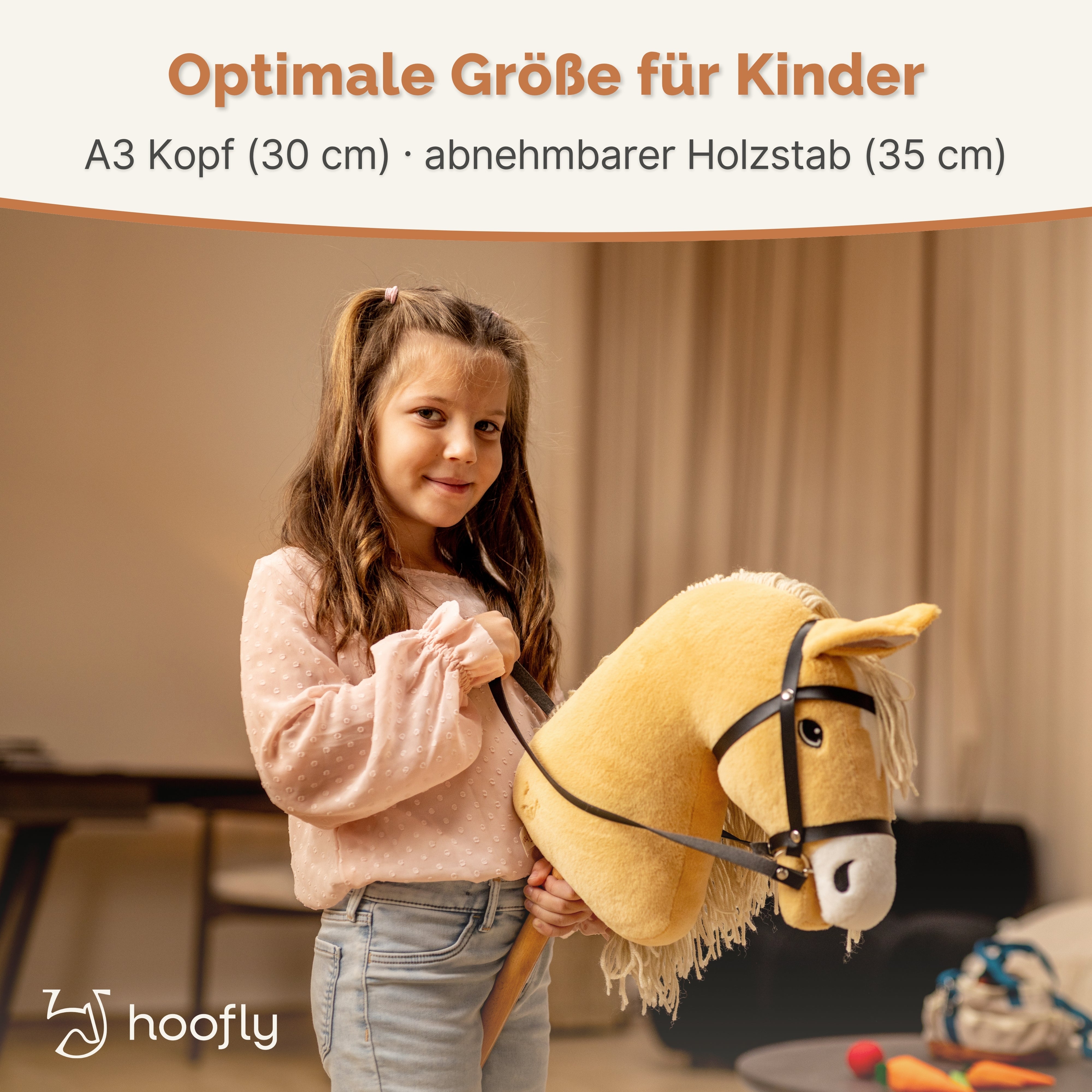 Hobby Horse Set mit Decke & Haube in verschiedenen Farben