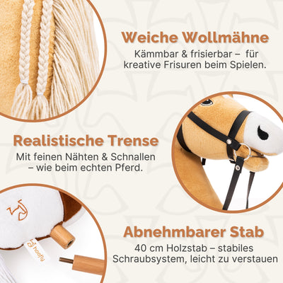 Hobby Horse Pferde - In 4 Farben