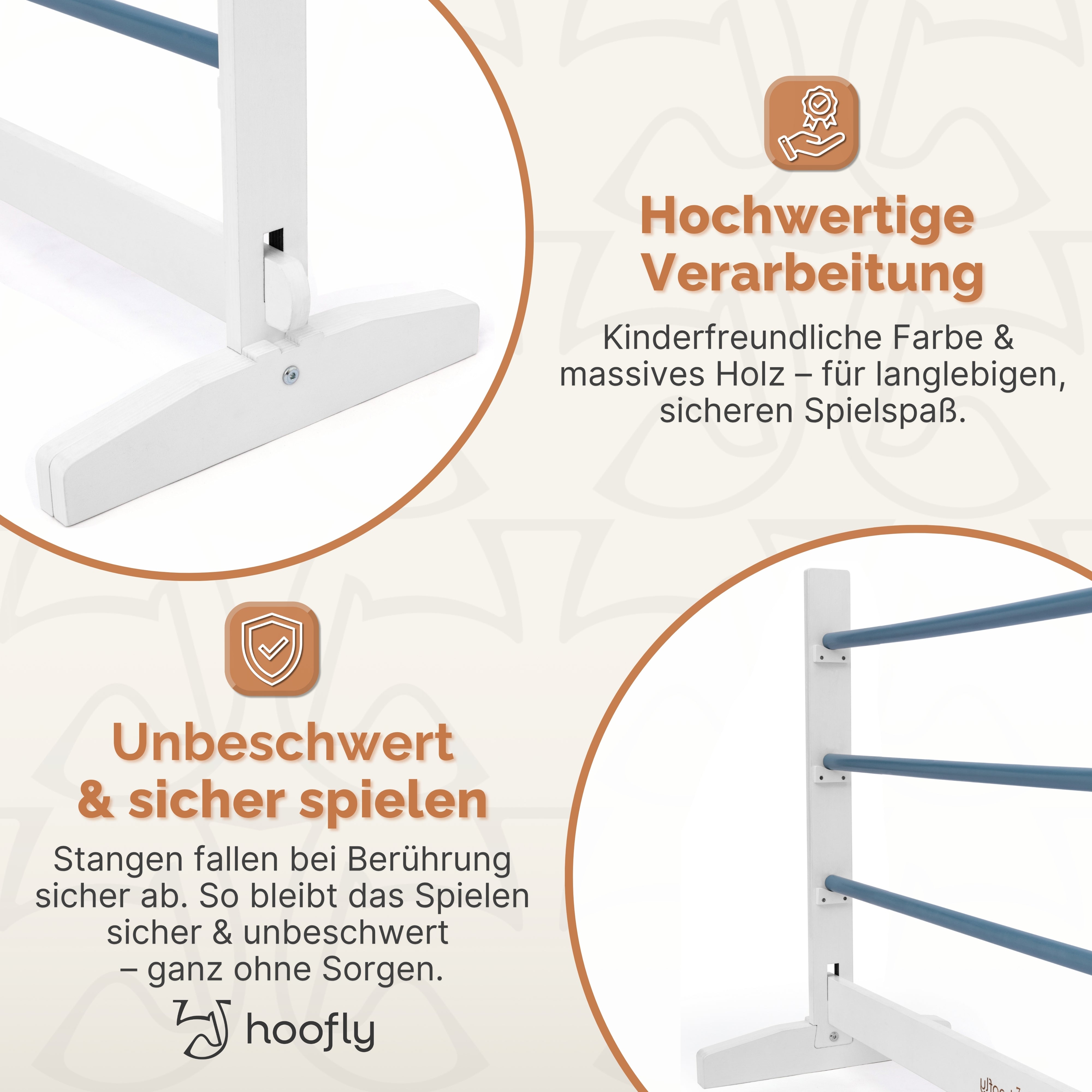 NEU Hobby Horse Hindernisse – 3-teiliges Sprung-Set