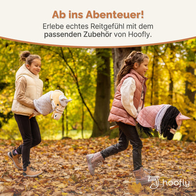 Hobby Horse Set mit Decke & Haube in verschiedenen Farben