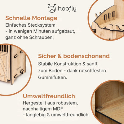 Hobby Horse Stall – In 2 Größen für 1 oder 2 Pferde