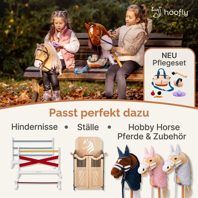Hobby Horse Set mit Decke & Haube in verschiedenen Farben
