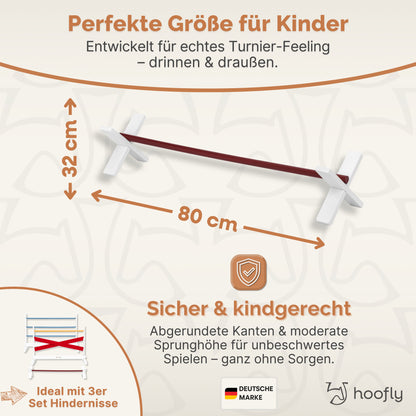 NEU Hobby Horse Hindernisse – 3-teiliges Sprung-Set