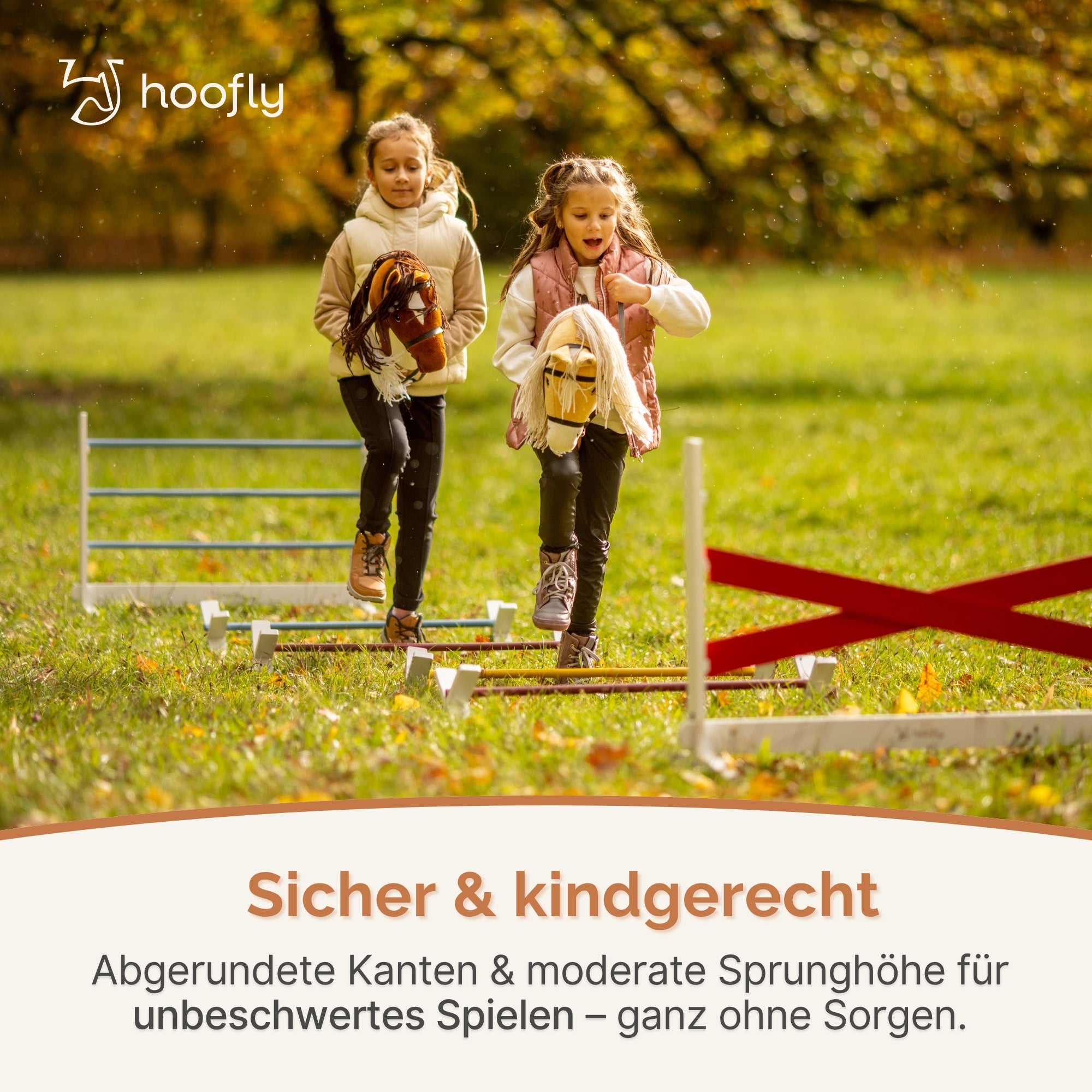 NEU Hobby Horse Hindernisse – 3-teiliges Sprung-Set