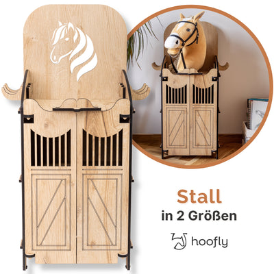 Hobby Horse Stall – In 2 Größen für 1 oder 2 Pferde