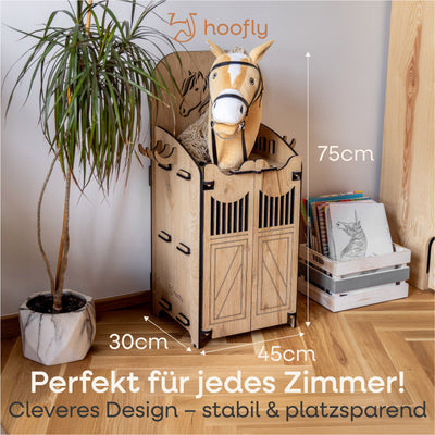 Hobby Horse Stall – In 2 Größen für 1 oder 2 Pferde