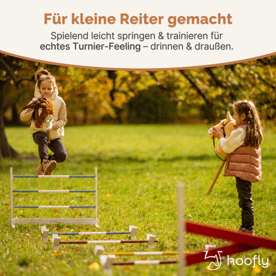 NEU Hobby Horse Hindernisse – 3-teiliges Sprung-Set