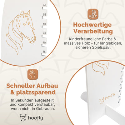 NEU Hobby Horse Hindernisse – 3-teiliges Sprung-Set