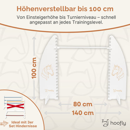 NEU Hobby Horse Hindernisse – 3-teiliges Sprung-Set