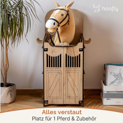 Hobby Horse Stall – In 2 Größen für 1 oder 2 Pferde